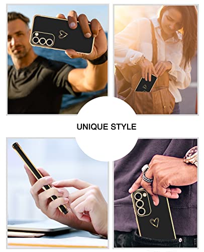 BENTOBEN Cute Heart Pattern Case for Samsung S23