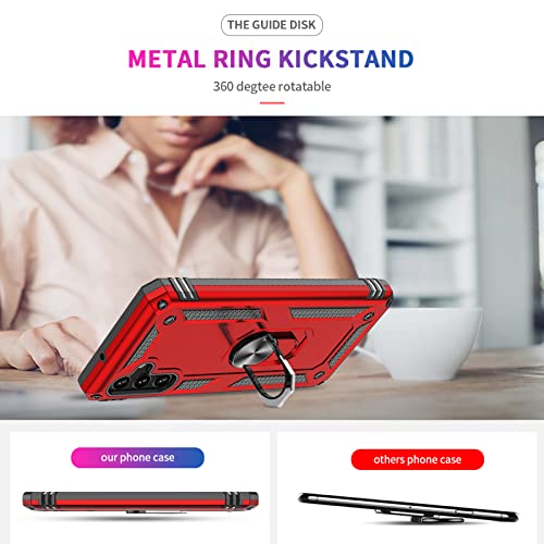 LeYi Galaxy A13 Heavy Duty Case with Screen Protectors