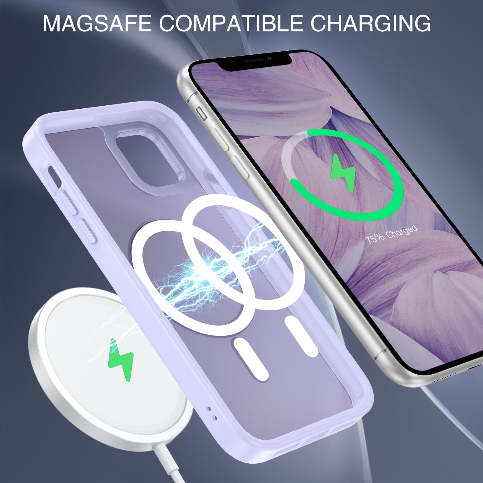 BENTOBEN Slim Matte iPhone 11 Case - Light Purple