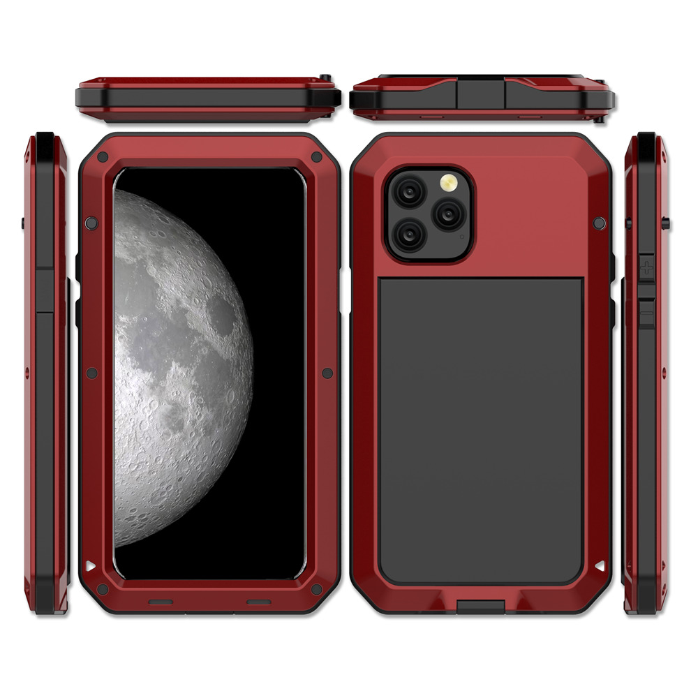 Heavy Duty Metal Case for iPhone 15-12