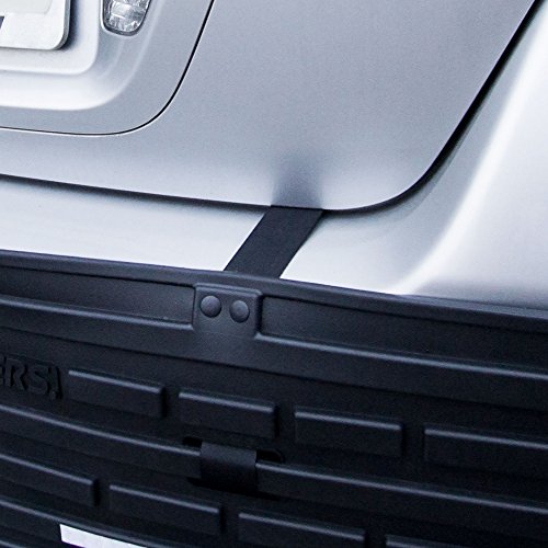 Universal Black Rear Bumper Guard for Vehicles