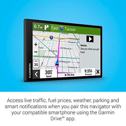 Garmin 7-Inch DriveSmart GPS with Voice Assist