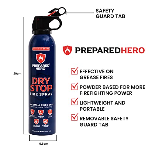 Dry Stop Fire Spray - 4 Pack Extinguisher