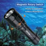 Wurkkos DL10R Dive Light - 4500 Lumen Waterproof Flashlight
