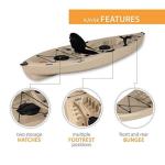 Lifetime Tamarack 120" Sit-On-Top Kayak - Tan
