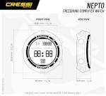 Cressi Nepto Dive Watch - Blue