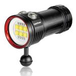 LetonPower 12000 Lumens Dive Flashlight, Type-C Charging