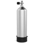 TUDIVING 11.1L Aluminum Scuba Diving Tank