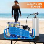 TUDIVING 11.1L Aluminum Scuba Diving Tank