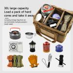 30L Camping Cooking Utensil Storage Bag