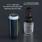 Portable Wireless Espresso Maker for Camping and Travel