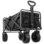Heavy-Duty Collapsible Beach Wagon with Large Capacity