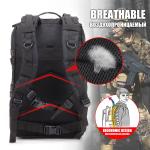 Large Capacity Waterproof Tactical Backpack for Men