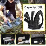 Large Capacity Waterproof Tactical Backpack for Men