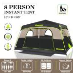 Instant Waterproof Tent for 4-8 Persons, Quick Setup