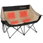 Heated Double Camping Chair for Outdoor Comfort