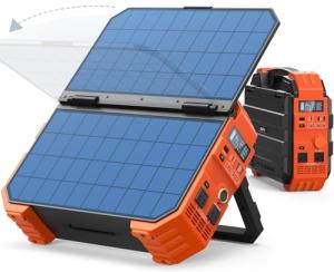 BLAVOR 1600W Portable Power Station with Solar Panel