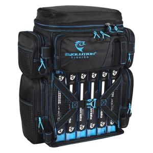 Evolution Fishing Drift Series Backpack with Tackle Trays