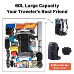 Naturehike 60+5L Waterproof Ultralight Camping Backpack