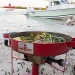 Firedisc 215 Portable Propane Cooker - Fireman Red