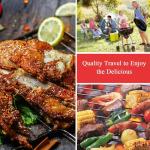 Portable Foldable Charcoal Grill for Camping & Hiking