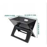 Portable Foldable Charcoal Grill for Camping & Hiking