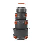 Compact Camping Pots and Pans Set with Bag