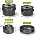 Lightweight 29-Piece Outdoor Cooking Set