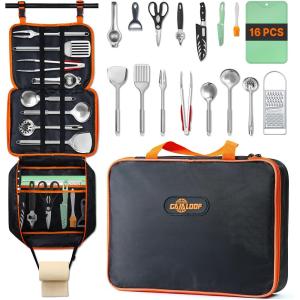 Compact Outdoor Cooking Kit for Camping & RVs