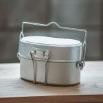 Japanese Military Mess Kit - Compact Outdoor Cooking Set