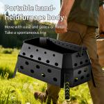 Lightweight Folding Campfire Grill for Outdoor Adventures