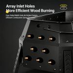 Lightweight Folding Campfire Grill for Outdoor Adventures