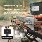 Portable Folding Charcoal BBQ Grill for Picnics