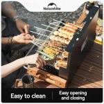 Portable Folding Charcoal BBQ Grill for Picnics