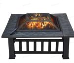 Portable Folding Fire Bowl for Camping and BBQ