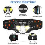 Ultra-Light Rechargeable LED Headlamp – 2-Pack