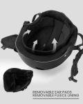 OutdoorMaster Kelvin Ski Helmet - Black, Large