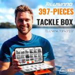 PLUSINNO Fishing Tackle Box Accessories Kit