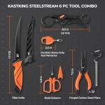 KastKing SteelStream 6pc Fishing Tool Set