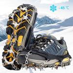 Ice Cleats with 19 Anti-Slip Spikes for Hiking