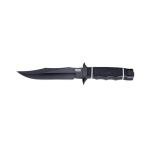 SOG Tech Bowie Fixed Blade Knife with Rubber Grip