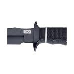 SOG Tech Bowie Fixed Blade Knife with Rubber Grip