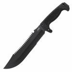 SOG Jungle Primitive Fixed Blade Machete with Sheath
