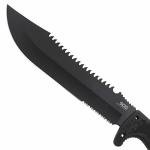 SOG Jungle Primitive Fixed Blade Machete with Sheath