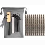 Waterproof Flint Magnesium Rod Set for Camping Fire