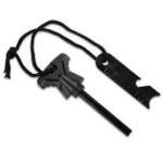 Large Flint Lighter Set with Wooden Handle