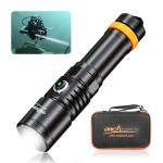 OrcaTorch D710 Super Bright Underwater Diving Light