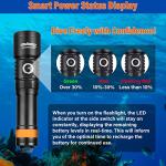OrcaTorch D710 Super Bright Underwater Diving Light