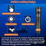 OrcaTorch D710 Super Bright Underwater Diving Light