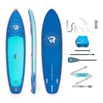 iROCKER All Around 11' Inflatable Paddle Board - Blue